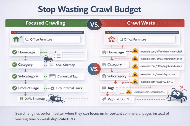 Optimising e-commerce crawl strategies
