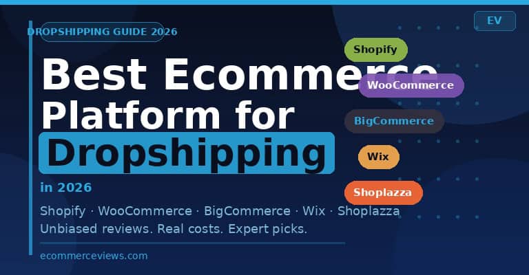Best ecommerce platform for dropshipping in 2026