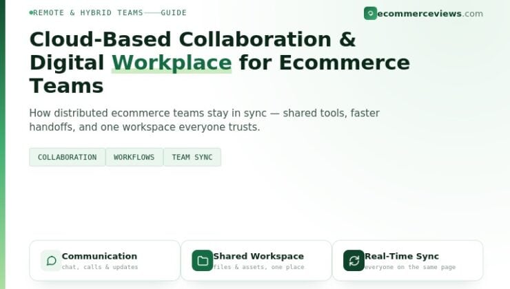 Cloud-Based Collaboration and Digital Workplace for Ecommerce Teams