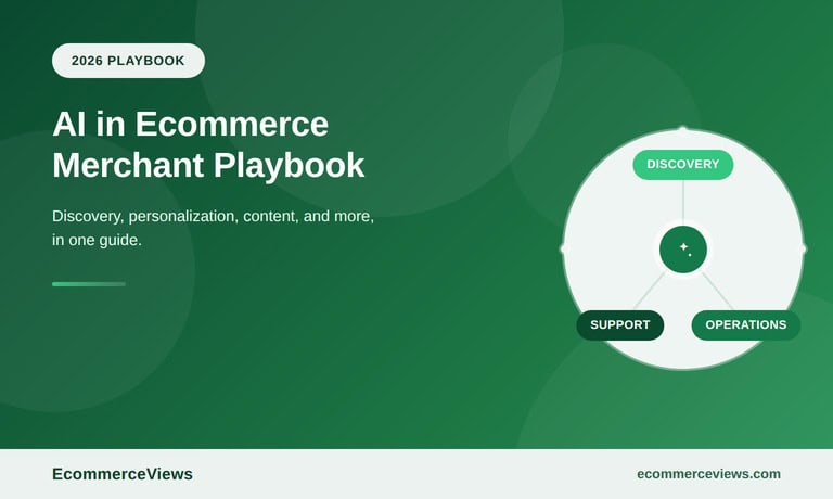 AI in Ecommerce (2026 Merchant Playbook)