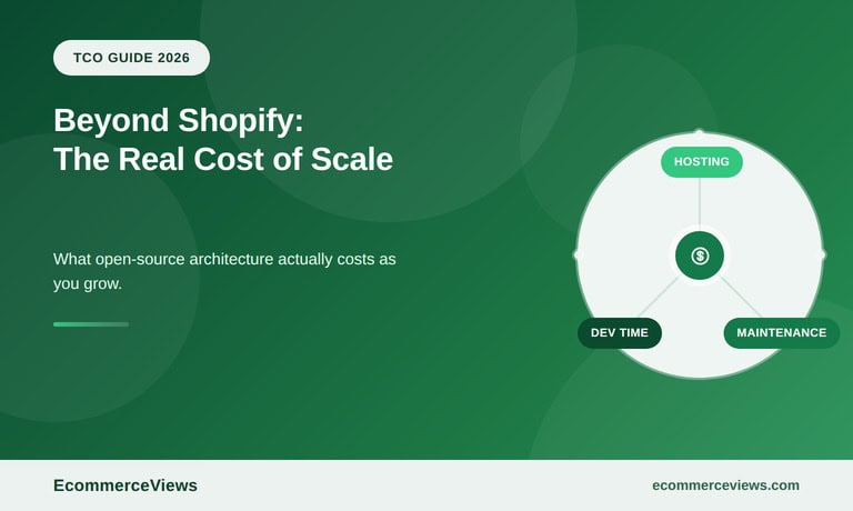 Beyond Shopify: The Total Cost of Ownership (TCO) of Scaling on Open-Source Architecture in 2026