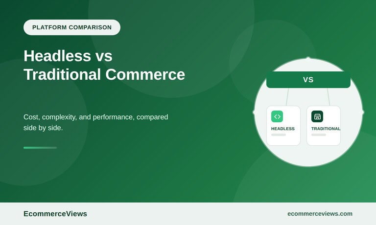 Headless Commerce vs Traditional Ecommerce Platforms: Which Is Right for Your Store?