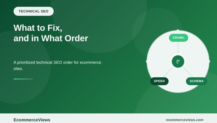Technical SEO for Ecommerce Sites: What to Fix and in What Order
