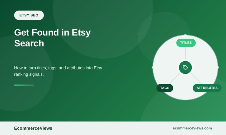 Etsy SEO: How to Get Your Listings Found in Etsy Search