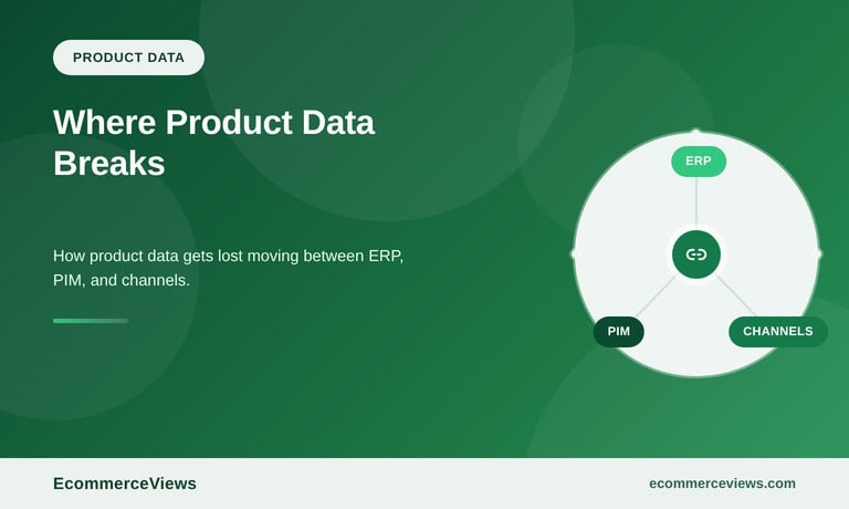 Why Product Data Breaks Between ERP